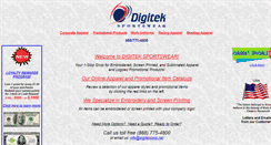 Desktop Screenshot of digitekcorp.net