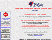 Tablet Screenshot of digitekcorp.net